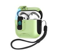 ZYKEJJDDAK 1 Heavy-Duty Protective Case with Built-in Phone Stand & Secure for Pro3 Earbuds Charging Shell Protective Cover