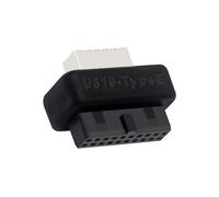 ZYKEJJDDAK 19Pin USB Header Converters USB Front Panel Adapter For Seamlessly Type C Integration On Any Motherboards 23x18mm