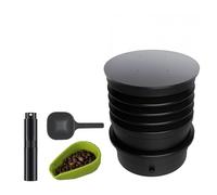 ZYKEJJDDAK 2 Efficient Grinder Maintenance Tool Set with Detachable Atomizing Bottle and Metal Spoon for Precise Dosing Bellows Tool for Coffee Grinder