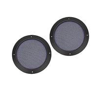 ZYKEJJDDAK 2PCS Black Car Grill Mesh Enclosure Net Protective For Car Subwoofer 2In 3in 4in 5in 6.5in 8inches