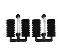 ZYKEJJDDAK 2Pcs Filter for Aquarium FishTank Pond Shrimp Cleaning Function Replacement for Sponge Double Layer Fish Tanks Filter Pad