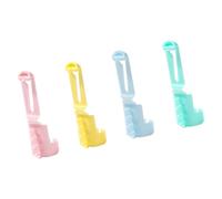 ZYKEJJDDAK 4 Pcs Adjustable Yarn Guide Rings Handmade Crochet Tension Rings Knitting Tool Knitting Accessories