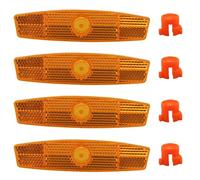 ZYKEJJDDAK 4Pcs Bikes Wheel Reflectors Spoke Foldings Wheel Bikes Reflector