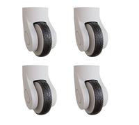 ZYKEJJDDAK 4pcs Suitcase Wheel Protector Silicone Cover Adjustable Travel Luggage Spinner Cover for Most Caster Accessories Wheel Protector