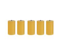 ZYKEJJDDAK 5pcs LR14 C Fake Battery Housing Placeholder Cylinder Conductor For C Rechargeable Battery Works With Elimination Cord