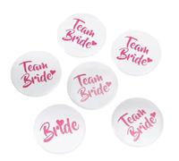 ZYKEJJDDAK 6/8/11Pcs Bridal Buttons Wedding Party Button Pins, Bride Button Pins for Wedding Bridal Shower Party