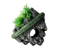 ZYKEJJDDAK Aquariums Hideouts Hallowed Cave Fish Tanks Landscaping For Shrimp Breeding Hideouts Ornaments Stone