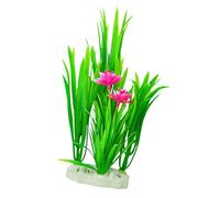 ZYKEJJDDAK Aquariums Water Plant Artificial Tillandsia Plant With Base For Fishtanks Environment Enhancing Landscape Accessories