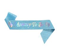 ZYKEJJDDAK Baby Shower Sash Mommys to Be Sash Adjustable Mom and Dad 3Color for Sprinkle,Welcome