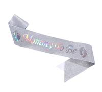 ZYKEJJDDAK Baby Shower Sash Mommys to Be Sash Adjustable Mom and Dad 3Color for Sprinkle,Welcome