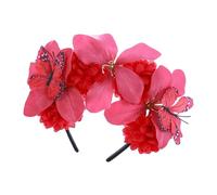 ZYKEJJDDAK Butterfly Headband Fascinator Hat Monarchs Teas Party Headband Headpiece Derby Halloween Costume For Womens Crowns Headpiece