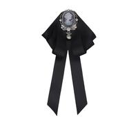 ZYKEJJDDAK Casual Business Attire Pin Ceremony Dress Embellishment Fancy Dress Tie for Women Wedding