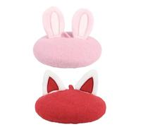 ZYKEJJDDAK Cats Ear Hat For Cats And Dogs Cosplay Costume Hat Adjust Rope Pet Festival Hat Pet Cats Party Photo Hat