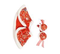 ZYKEJJDDAK Charm Pet Lions Dance Costume Suit New Years Celebration Capes Dog Clothes For Chinese New Years Celebration
