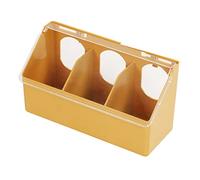 ZYKEJJDDAK Chicken Water Cup with Hooks Cage Hanging Food Bowl for Pigeons Ducks Birds Doves Easy to 1 Hole 3