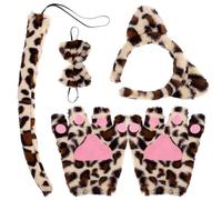 ZYKEJJDDAK Child Animal Costume Accessories, Elephant Monkey Dog Cats Costume Set for Kid Boy Girl Cosplay Christmas