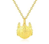 ZYKEJJDDAK Chinese Dragon Pendant Necklace Fashionable Neckchain Women Collarbone Chains Adjustable Choker
