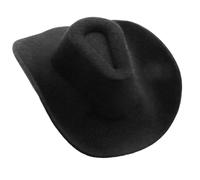 ZYKEJJDDAK Colorful Tiny Western Hat Decoration Miniature for Craft Costume Crafting Sewing Supplies Wrapping Tiny Craft