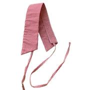 ZYKEJJDDAK Comfortable Chequer Collar Trendy Detachable Collar Business Casual Collar for Women Versatiles