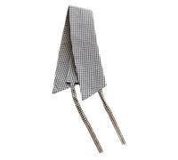 ZYKEJJDDAK Comfortable Chequer Collar Trendy Detachable Collar Business Casual Collar for Women Versatiles