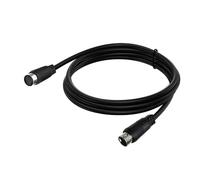 ZYKEJJDDAK DIN 9Pin Male To Female S Video Cable For Connecting Receiver Projector And Other Devices 300cm/118.11in