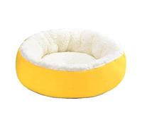 ZYKEJJDDAK Dog Bed Comfortable Round Cuddle Pet Bed Self-Warming Plush Cat Bed Soft Calming Bed for Small Dog Various