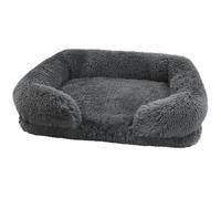 ZYKEJJDDAK Dog Bed Furry Nest for Small Puppy Kitten Dog Basket Pet Bed with Detachable Cushion