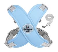 ZYKEJJDDAK Dog Harness Leash Set Puppy Vest Escape Proof Harnesses for Small Dogs Comfortable Reflective