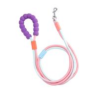 ZYKEJJDDAK Dog Leash Long CrossBody Harness Colorful Leash Dogs Morning Walking Supplies Colorful Rope Padded Handle