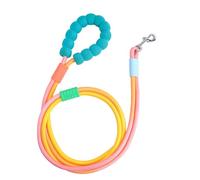 ZYKEJJDDAK Dog Leash Long CrossBody Harness Colorful Leash Dogs Morning Walking Supplies Colorful Rope Padded Handle