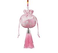 ZYKEJJDDAK Drawstring Pouches Chinese Sachet Bag Embroidered Empty Bag Coin Purse with Tassels for Car Pendant and Home