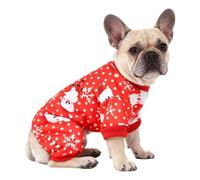 ZYKEJJDDAK Elastics Pet Knitted Pullover Winter Thermals Wear with Festives Holiday for Canine Companion Holiday Dog Outfits