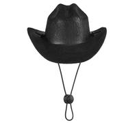 ZYKEJJDDAK Fashion Cowboy Hat For Cats Dogs Festival Pet Cowboy Caps Dog Costume Lovely Tiny Hat Headgears For Teddydogs