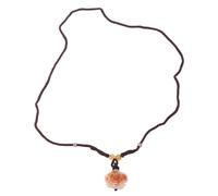 ZYKEJJDDAK Fashion Flower Necklace Chinese Knitted Rope Collarbone Chain Dainty Flower Necklace for Women Girl