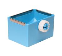 ZYKEJJDDAK Feeding Bowl Rabbits Feeder Food Bowl Pet Cage Hanging Feeder with Screw Rabbits Feeding