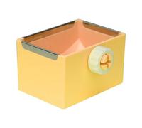 ZYKEJJDDAK Feeding Bowl Rabbits Feeder Food Bowl Pet Cage Hanging Feeder with Screw Rabbits Feeding