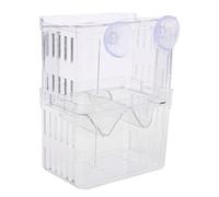 ZYKEJJDDAK Fish For Separation Breeder Box Acrylic Transparent Floating Breeding Isolation Boxes Aquarium Hatchery Incuba