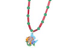 ZYKEJJDDAK Fish Pendant Necklace Adjustable Chain Necklace Unique Fish Necklace Alloy Texture Suitable for Casual or Formal