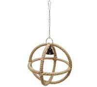 ZYKEJJDDAK Hanging Bird Grinding Beaks Toy Small Parrot Hanging Parrot Cage Toy Hollow Pet Chew Resistances Molar Supplies