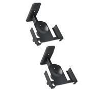 ZYKEJJDDAK Heavy Duty Adjustable Speakers Wall Mount Bracket for Bookshelf Studio 180Degree Rotation 15Degree Tilt 44lbs Capacity Rotating Mount