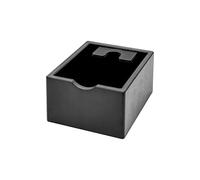 ZYKEJJDDAK High Capacity Coffee Grounds Container Espresso Knocks Box with Wide Mouth Opening Antislip Silicone Bottom for Shock Absorbent Bin