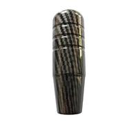ZYKEJJDDAK High Manual Shifting Handle Carbon Fiber Appearance Aluminum Alloy Construction for Better Feel and Interior Appeal Knob Carbon Pattern