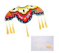 ZYKEJJDDAK Kids Handmade Clouds Shoulder Painting Set, Traditional Chinese Paper Clouds Shoulder Shawl Painting Craft