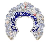 ZYKEJJDDAK Lace Collar for Women False Collar Shoulder Wrap Traditional Chinese Yunjian Studded Decorative