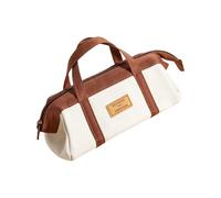 ZYKEJJDDAK Large Capacity Canvas Pencil Case with Top Handle Zippered Pencil Pouches for Student and Adult School Daily Use Top Handle Pencil Case