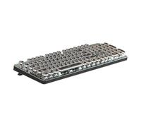 ZYKEJJDDAK Mechanical Gaming Keyboard Programmable LED Lighting Hot Swap Technology Wire Type C Connectivities ABS Keycaps Hot Swappable Mechanical Keyboard