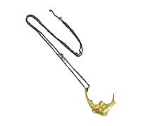 ZYKEJJDDAK Moon and Star Necklace Alloy Women's Fashion Jewelry Ornament with Artistics New Chinese Designs for Daily