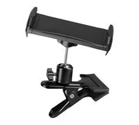 ZYKEJJDDAK MultiAngle Tablets Ball Head Clip Holder for Live Streaming and Painting Clamp for 5-13inch Tablets Smartphones Rotating Art Bracket