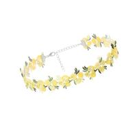 ZYKEJJDDAK Multipurpose Lace Necklace Choker with Delicate Florals Designs Jewelry Accessory for Trendy Feminine Elegant