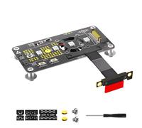 ZYKEJJDDAK NGFFs Key M Slot NVME HDDs To PCIExpress PCIE3.0 1X Converters Adapter Card With Fast Speed Extension Cable